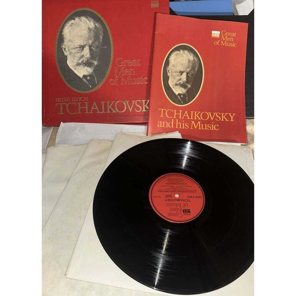 Time Life Great Men of Music PETER ILYICH TCHAIKOVSKY 4 LP Box Set